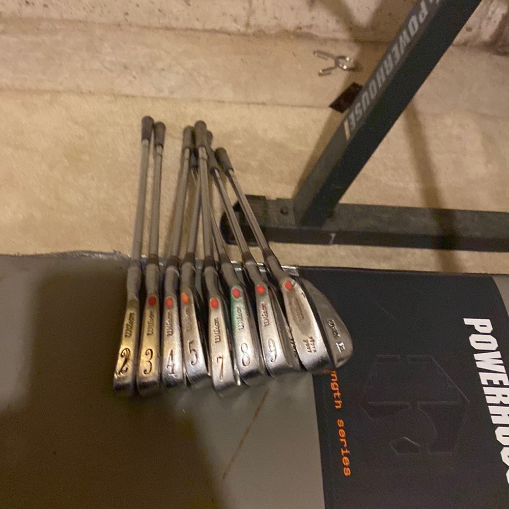 Wilson Staff golf clubs